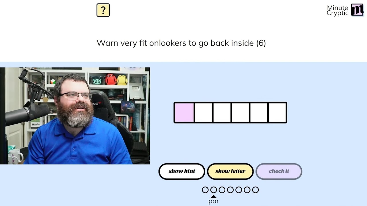 warn of crossword clue