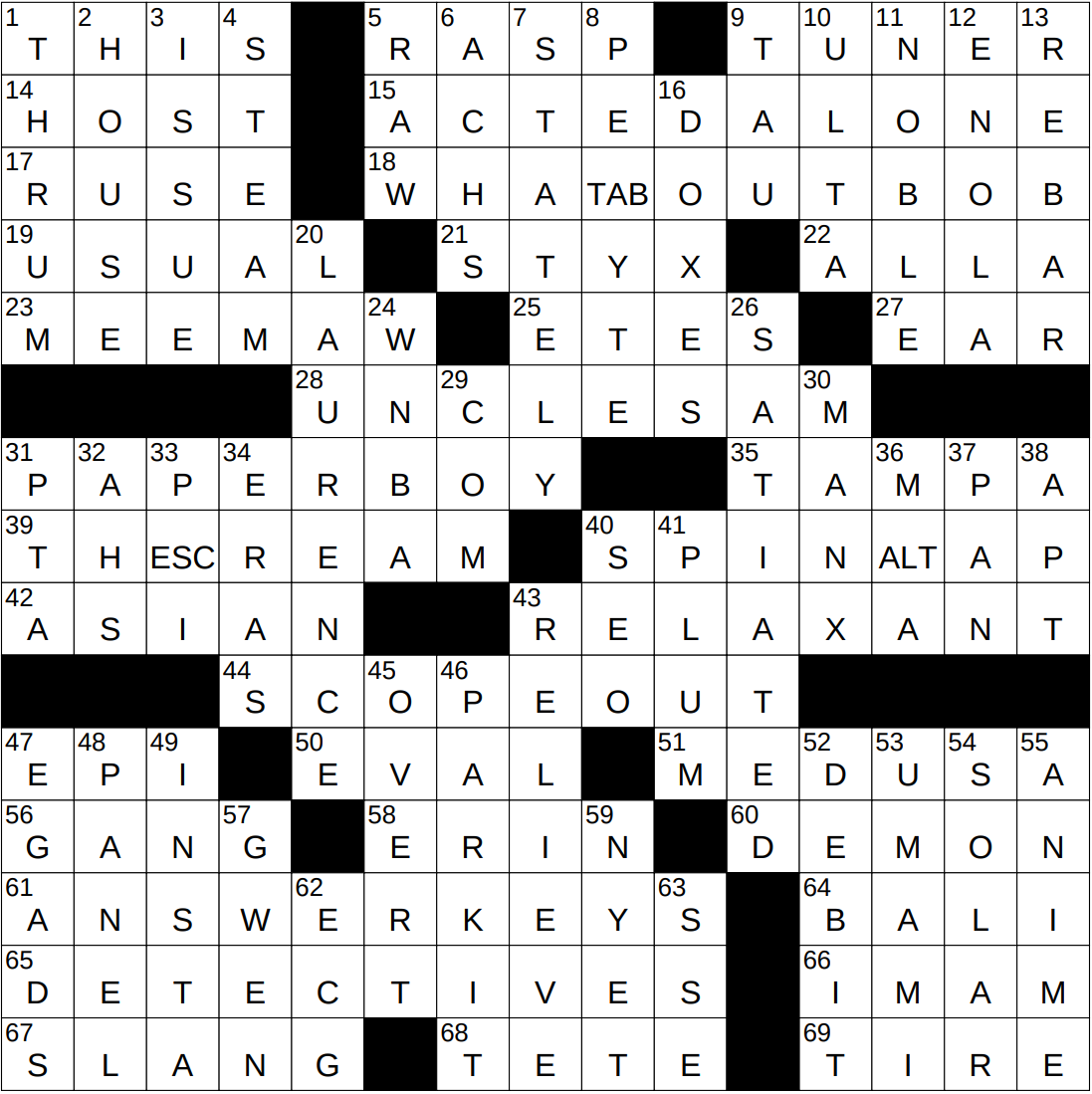 NYXCrossword Answers To The New York Times Crossword NYXCrossword Answers To The New York Times Crossword
