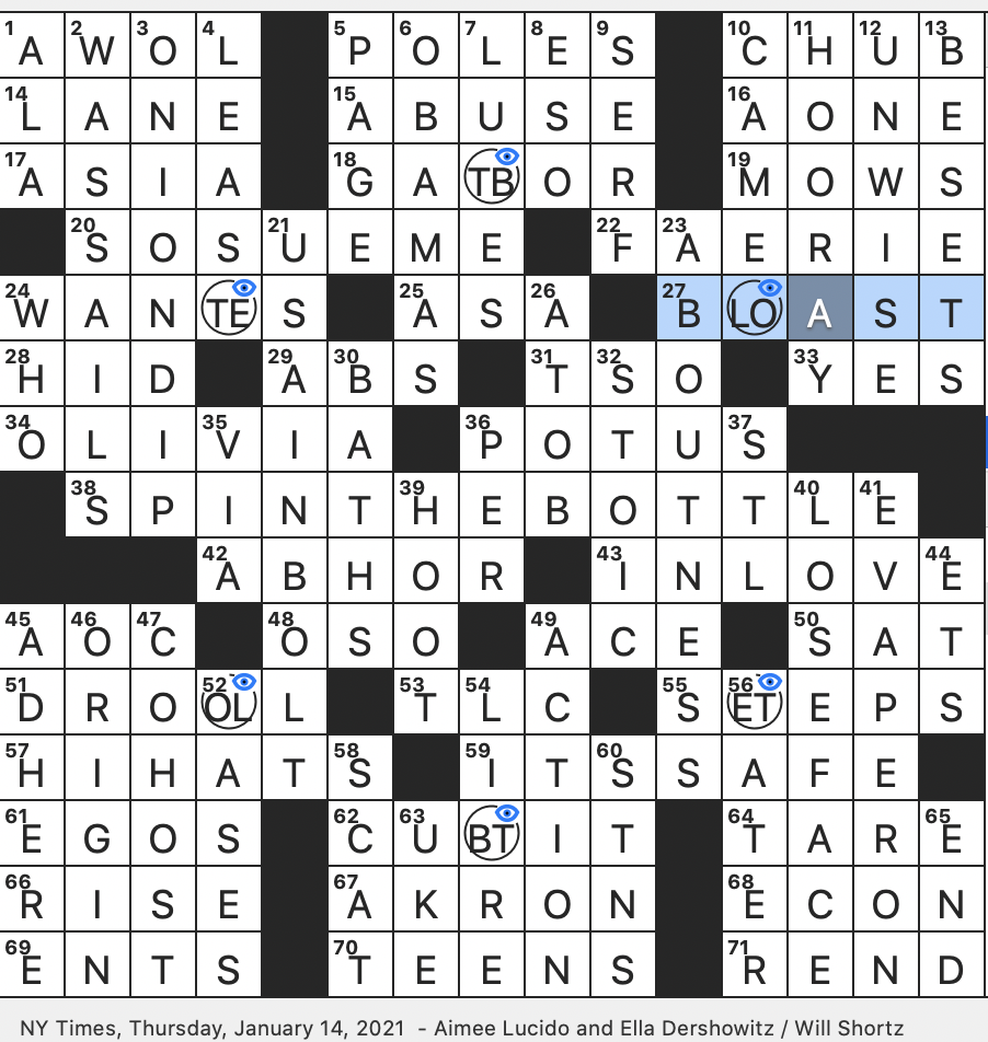 military unit crossword clue