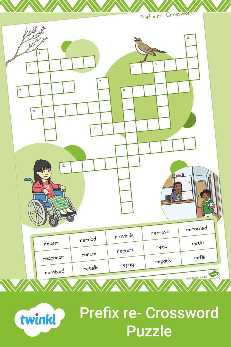 green prefix crossword clue