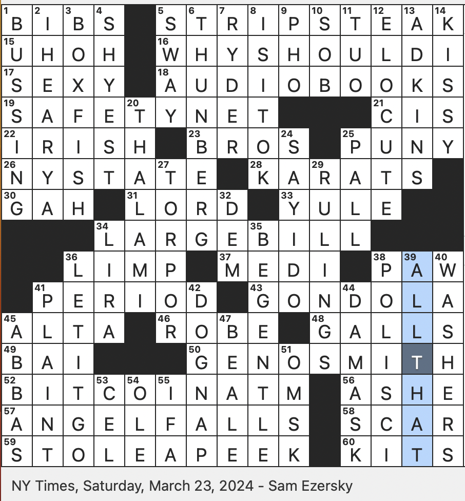 Rex Parker Does The NYT Crossword Puzzle Egg shaped Brain Structures SAT 3 23 24 2022 Rom com With A Predominantly L G B T Q Cast Cat Holiday Creature In Icelandic Folklore Activist Born At