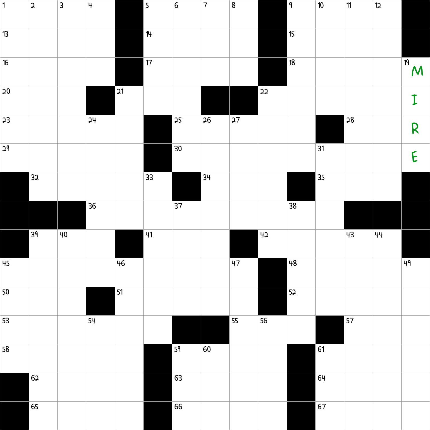 Swampy Ground NYT Crossword Clue September 25 2024
