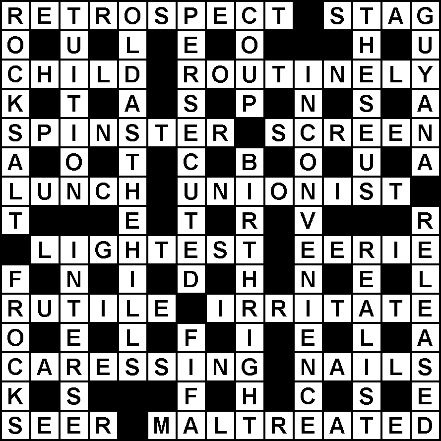 The Stickler Weekly 127 Solution Australian Crosswords The Stickler Weekly 127 Solution Australian Crosswords