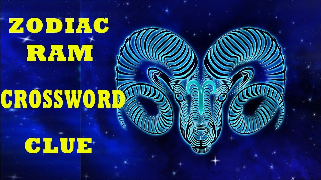Top Secret How To Solve The Zodiac Ram Crossword Clue Year Of The Ram YouTube