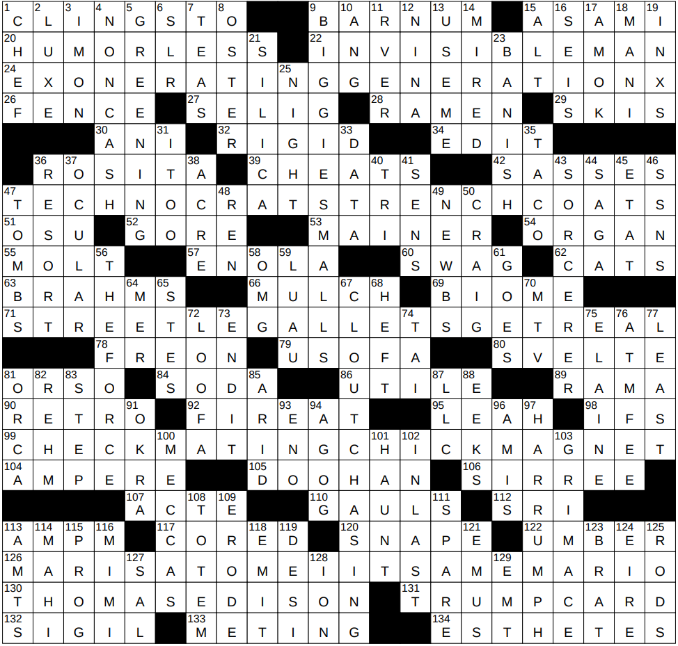 0727 25 NY Times Crossword 27 Jul 25 Sunday NYXCrossword 0727 25 NY Times Crossword 27 Jul 25 Sunday NYXCrossword