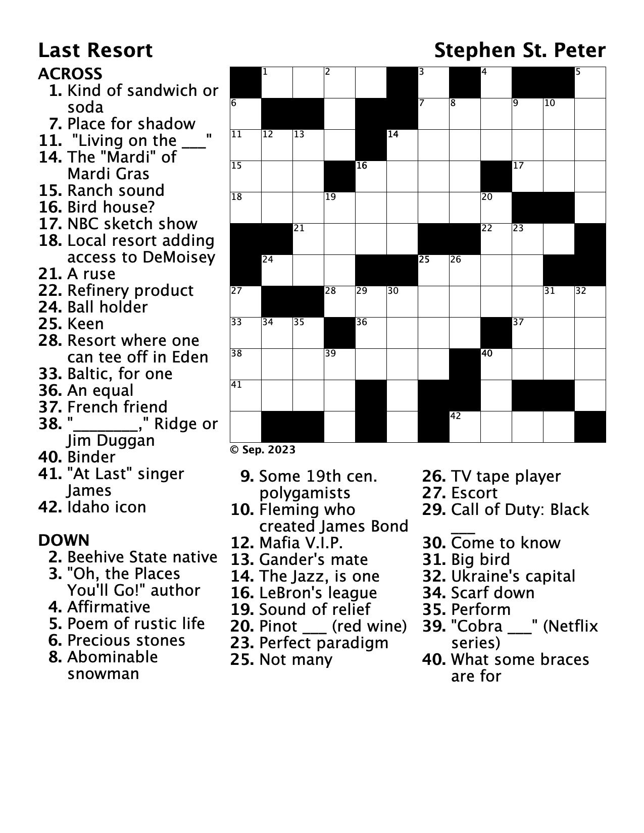 crossword puzzles printable free crossword puzzles printable free