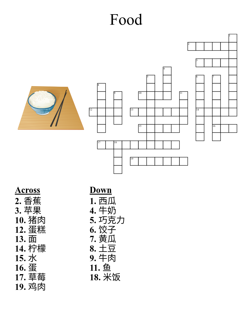japanese noodles crossword clue