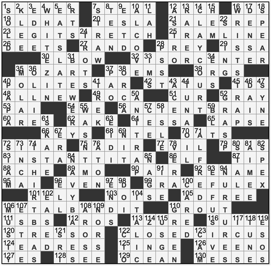 la crossword puzzle corner la crossword puzzle corner