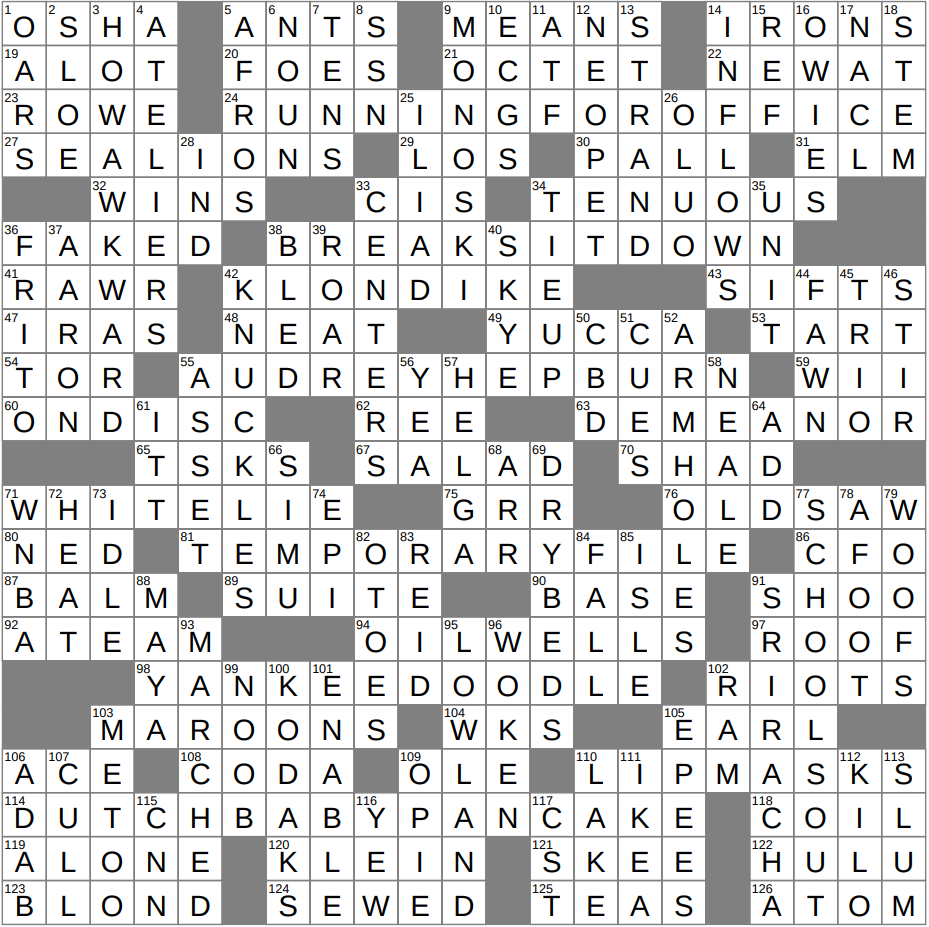 Playful Growl Crossword Clue Archives LAXCrossword