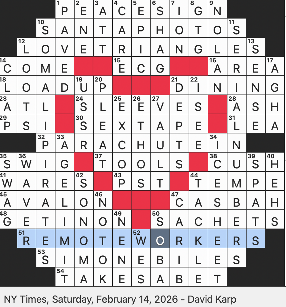 Rex Parker Does The NYT Crossword Puzzle Screw Or Nail To A Brit SAT 2 14 26 North African Fortress Beer Brand From Trinidad And Tobago Honorific Meaning elder Brother 