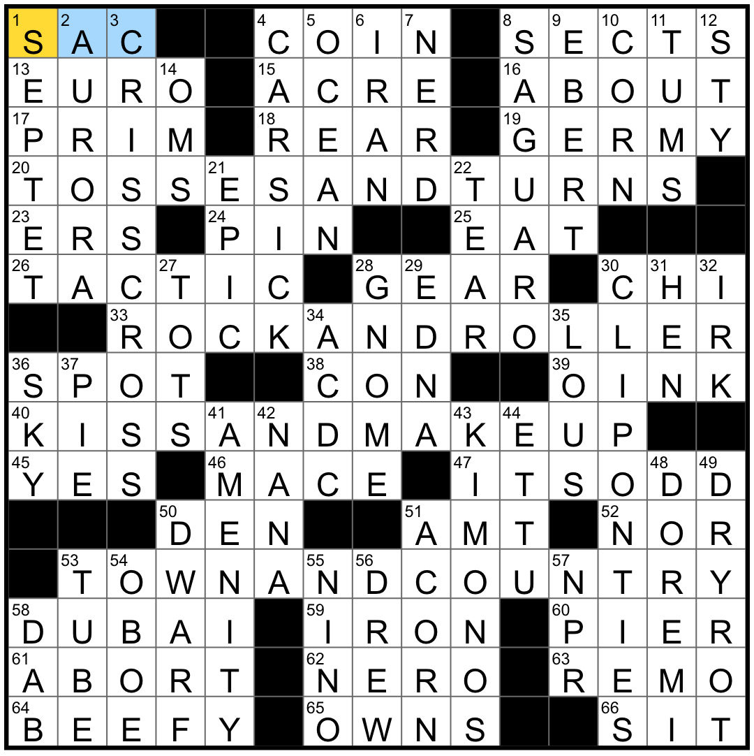 rocky hill crossword clue