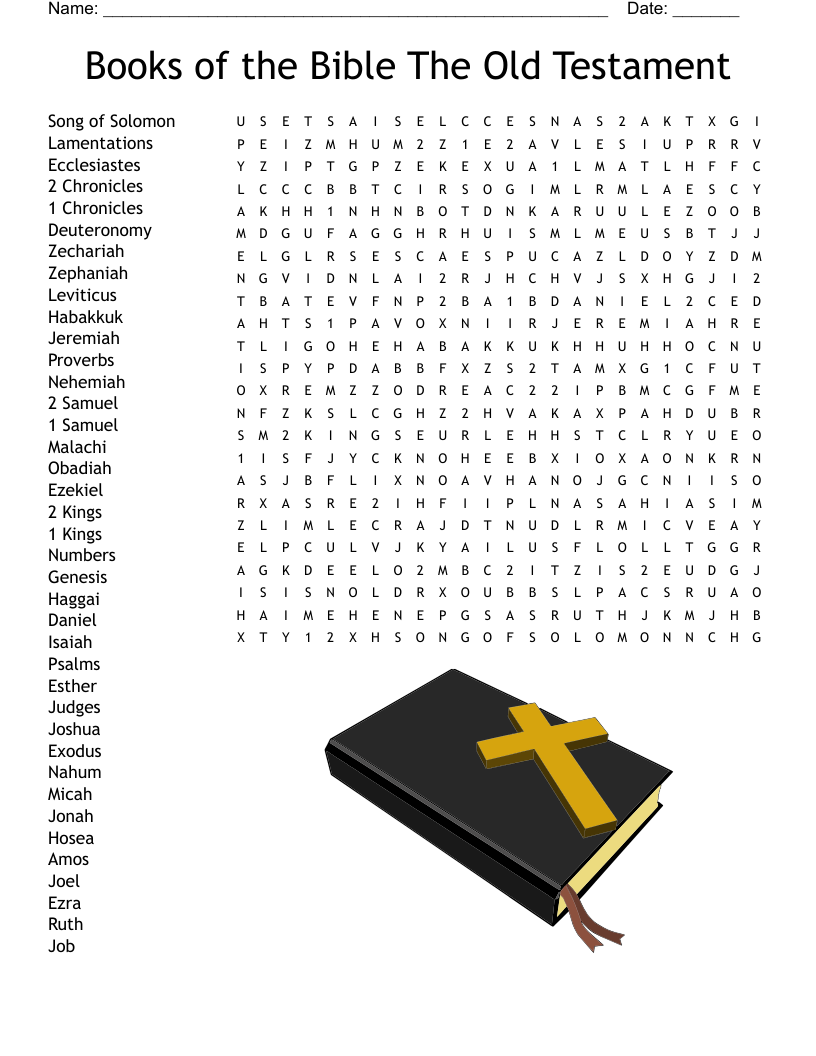 old testament book crossword clue